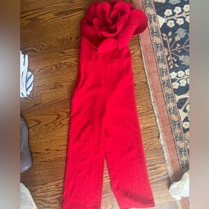 Elegant Red girls  Jumpsuit